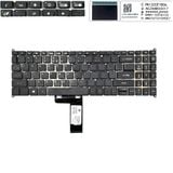  Bàn phím Acer Swift 3 SF315 41G PK132CE1B06 US Phím đen Chữ trắng Số Nút nguồn Không khung & Swift 3 SF315 51G SF315 52G A315 58 ACN16P6-US (HCP +) 