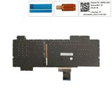  Bàn phím Asus Tuf Gaming FX80 US Phím đen Chữ đỏ Đèn cáp đèn 4 chân & Tuf FX80GD FX80GE FX80GM FX86 FX504 FX505 (ORG +) 