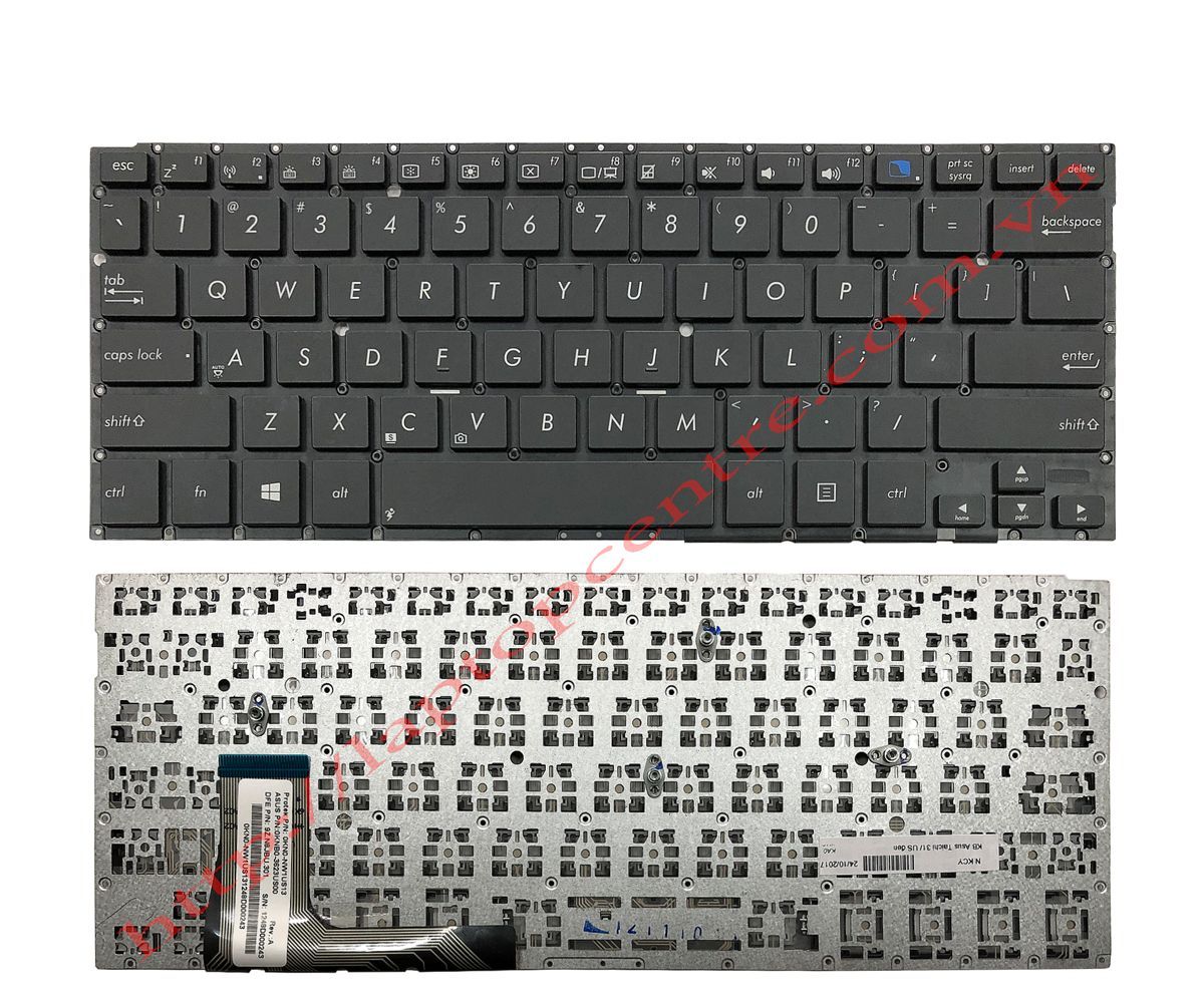  Bàn phím Asus Taichi 31 US Phím đen Chữ trắng (ORG +) 
