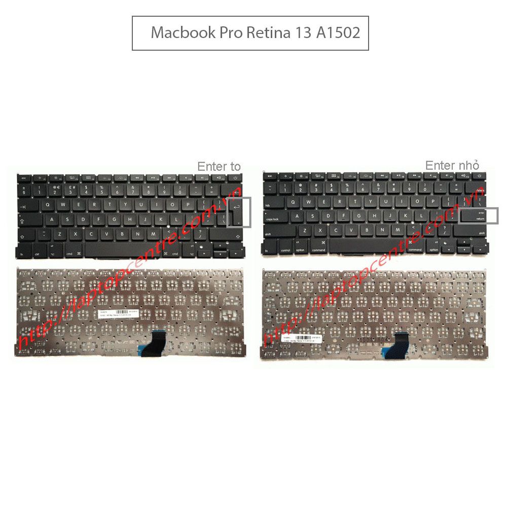  Bàn phím Macbook Pro Retina 13 A1502 2013 US (ORG +) 