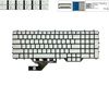Bàn phím Dell Alienware M17 R2 2019 0C5VV3 US Phím trắng Chữ đen Đèn RGB Số & M17 R3 Area 51M R2 (ORG +)