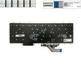  Bàn phím Dell Alienware M17 R2 2019 0C5VV3 US Phím trắng Chữ đen Đèn RGB Số & M17 R3 Area 51M R2 (ORG +) 