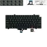  Bàn phím Dell Latitude 5420 2 in 1 năm 2024 0CW3R5 US Phím đen Chữ trắng Đèn Nút AI Không khung & 7420 7520 5450 năm 2024 (ORG +) 