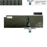 Bàn phím Dell Latitude 5520 NSK-QZABW US US Phím đen Chữ trắng Đèn Nút AI Số Không khung & 5521 Precision 3560 3561 0N7N16 (ORG +) 