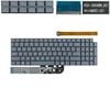 Bàn phím Dell Inspiron 16 5640 US 07WM1X Phím Ghi xanh Chữ trắng Đèn Số Nút AI Không khung & Inspiron 16 5645 Vostro 16 5640 5645 P131F P132F (ORG +)