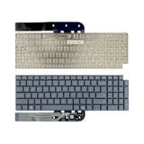  Bàn phím Dell Inspiron 16 5640 US 07WM1X Phím Ghi xanh Chữ trắng Đèn Số Nút AI Không khung & Inspiron 16 5645 Vostro 16 5640 5645 P131F P132F (ORG +) 