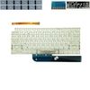  Bàn phím Dell Inspiron 14 Plus 7440 US 061X6W Phím Ghi xanh Chữ trắng Đèn không khung Nút AI & Inspiron 14 Plus 7441 7640 NSK-DAJABC_B01 (ORG +) 