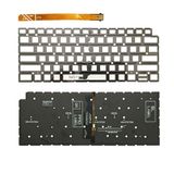  Bàn phím Dell Inspiron 14 Plus 7440 US 061X6W Phím Ghi xanh Chữ trắng Đèn không khung Nút AI & Inspiron 14 Plus 7441 7640 NSK-DAJABC_B01 (ORG +) 