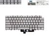  Bàn phím Dell XPS 9315 852-48171-00A US Phím bạc Chữ đen Đèn (ORG +) 