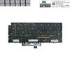  Bàn phím Dell XPS 9315 852-48171-00A US Phím bạc Chữ đen Đèn (ORG +) 