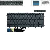  Bàn phím Dell XPS 13 9350 US SX181025A Phím đen Chữ trắng Đèn & 9343 7347 7548 07DT14 (HCP +) 