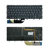  Bàn phím Dell XPS 13 9350 US SX181025A Phím đen Chữ trắng Đèn & 9343 7347 7548 07DT14 (HCP +) 