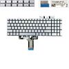  Bàn phím HP Pavilion 15 EG L99545-051 US Phím bạc Chữ đen Đèn Số Nút nguồn Không khung (ORG +) 