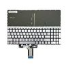  Bàn phím HP Pavilion 15 EG L99545-051 US Phím bạc Chữ đen Đèn Số Nút nguồn Không khung (ORG +) 
