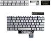 Bàn phím HP Envy X360 16 AD 852-48325-00A US Phím bạc Chữ đen Đèn Nút nguồn Không khung & Envy X360 13 BF 14 FA 16 AC 16 AC0023DX 16 AD0013DX (ORG +)