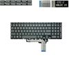  Bàn phím HP Victus 15 FA NBLDC US Phím ghi đậm Chữ trắng Xuyên đèn Số Không khung & 15 FB 16D 16E 16T 16R SN10PQB5A (ORG +) 