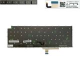  Bàn phím LG Gram 16Z90SP AEW74233927 KT0122L2JK03 EU (Enter nhỏ) Phím đen Chữ trắng Đèn Số Không khung (ORG +) 