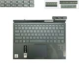  Bàn phím Lenovo Yoga Duet 7 13IML05 5D20Z51351 US Phím ghi Chữ trắng Đèn kèm Tablet ghi Đế bọc vải (ORG -) 