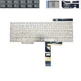  Bàn phím Lenovo IdeaPad 5 Pro 16ARH7 US V203520A-US-1 Phím ghi Chữ trắng Đèn Số Nút AI không khung & Ideapad 5 Pro 16IAH7 Pro 16ACH6 Pro 16IHU6 (ORG +) 