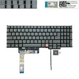  Bàn phím Lenovo ThinkBook 16 G6+ IMH năm 2024 SN21P33303 US Phím ghi Chữ trắng Đèn Nút AI Số Không khung & 16 G6+ AHP 16 G7 16P G5 (ORG +) 