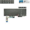  Bàn phím Lenovo Legion Pro 5 16IRX10 US SN21K16706 Phím đen Chữ trắng Đèn Số Nút AI Không khung & Legion Y7000P IRX10 IAX10 năm 2025 Legion Pro 5 16IAX10 16IAX10H 16ADR10 16AHP10 (ORG +) 
