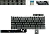  Bàn phím Lenovo IdeaPad Slim 3 14AHP10 5CB1Q62706 US Phím ghi Chữ trắng Xuyên đèn Cáp dài kèm Nút AI Không khung & IdeaPad Slim 3 14IRH10 5 15ARP10 6K+NNATM.01A (ORG +) 