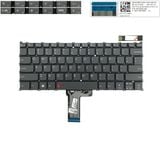  Bàn phím Lenovo IdeaPad Slim 3 14IRU8 B0DDC3M9SX US Phím Ghi Chữ trắng Đèn Không khung & 3 14ABR8 3 14AMN8 3 14IAH8 3 14IRH8 (HCP +) 