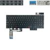  Bàn phím Lenovo Legion 5 15IRX10 US 5CB1S24087 Phím đen Chữ trắng Đèn Số Nút AI Không khung (cáp đèn 4 chân) & Legion 5 15AHP10 15IAX10 15AKP10 15ADR10 Y7000 R7000 IRX10 năm 2025 NSK-6AN0BT (ORG +) 