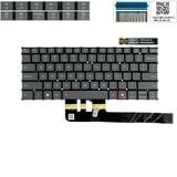  Bàn phím Lenovo Yoga Slim 7 14AKP10 SN3C13B01 US Phím ghi Chữ trắng Đèn phím Copilot Không khung & Yoga Slim 7 14ILL10 SN21Q46067 5CB1P85686 (ORG +) 