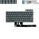  Bàn phím Lenovo Yoga Slim 7 15IIL9 SN3C13B01 US Phím ghi Chữ trắng Đèn Nút AI Không khung & Yoga Slim 7 14AKP10 14ILL10 SN21Q46067 5CB1P85686 (ORG +) 
