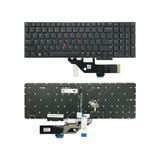  Bàn phím Lenovo ThinkPad E16 Gen 1 US 21JT003PUS Phím đen Chữ trắng Đèn Số nút Chuột Không khung SN21K54387 (ORG +) 