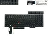 Bàn phím Lenovo ThinkPad P15S GEN 2 5N21B08414 US Phím đen Chữ trắng Đèn Nút chuột kèm Khung & T15 GEN 2 SN21B08303 (ORG +) 