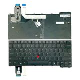  Bàn phím Lenovo ThinkPad T14 GEN 5 SN21M38274 US Phím đen Chữ trắng Đèn Nút chuột kèm Khung Nút AI & P14S L14 Gen5 FRU 5N21M38296 (ORG +) 