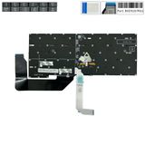  Bàn phím Lenovo Thinkpad X13 Gen 4 Type 21EX 21EY B0D9267K62 US Phím đen Chữ trắng Đèn Chuột Không khung & 22C62411-FPC (ORG +) 