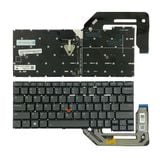  Bàn phím Lenovo Thinkpad X13 Gen 4 US SN21J81074 Phím Ghi đậm Chữ trắng Đèn Chuột Không khung & Thinkpad X13 Yoga Gen 4 SN3B00B00 Type 21EX 21EY (ORG +) 