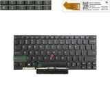  Bàn phím Lenovo ThinkPad Nano X1 Gen 1 SN20X82274 US Phím đen Chữ trắng Đèn Không khung & SN20X82238 (HCP +) 