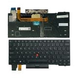  Bàn phím Lenovo ThinkPad X280 US 01YP200 Phím đen Chữ trắng Đèn Kèm khung đen Chuột & A285 X395 (ORG +) 