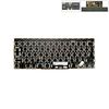  Bàn phím Macbook Pro Retina 13 A1708 EMC 2978 Song ngữ Nhật Phím đen Chữ trắng Đèn Nút nguồn Không khung năm 2016 2017 & EMC 3164 MLL42 MPXQ (ORG +) 