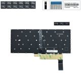  Bàn phím MSI Stealth 14 Studio A13VF MS-14K1 US V211322EK1 Phím đen Chữ trắng Đèn Nút nguồn Không khung Tai ốc to & MSI Modern 14 C5M C11M Stealth 14 Studio MS-14K1 2023 (ORG +) 