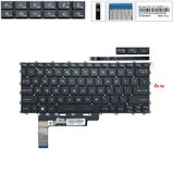  Bàn phím MSI Stealth 14 Studio A13VF MS-14K1 US V211322EK1 Phím đen Chữ trắng Đèn Nút nguồn Không khung Tai ốc to & MSI Modern 14 C5M C11M Stealth 14 Studio MS-14K1 2023 (ORG +) 