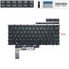 Bàn phím MSI Stealth 14 Studio A13VF MS-14K1 US V211322EK1 Phím đen Chữ trắng Đèn Nút nguồn Không khung Tai ốc to & MSI Modern 14 C5M C11M Stealth 14 Studio MS-14K1 2023 (ORG +)