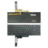  Bàn phím MSI Pulse 15 B13VFK US 4B+NK101.061 Phím đen Chữ trắng Đèn RGB Nút nguồn Không khung Cáp LED 16pin & Cyborg 15 Air A12V Pulse 15 B13VGK (MS-1585) (ORG +) 