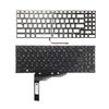  Bàn phím MSI GF66 9Z.NK1BN.D01 US Phím đen Chữ trắng Đèn Không khung & GF76 GL66 GL76 (ORG +) 