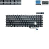  Bàn phím Samsung Galaxy Book Flex NT950QDA Song ngữ Hàn NSK-88ABN.US.A06 Phím Ghi đậm Chữ trắng Đèn Số Không khung & NT950QDC BA59-04527B (ORG +) 