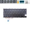  Bàn phím Samsung Galaxy Book Flex Alpha NP730QCJ BA5904545A US Phím Ghi đậm Chữ trắng Đèn Không khung & NP730QDA (ORG +) 