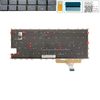  Bàn phím Samsung Galaxy Book Flex Alpha NP730QCJ BA5904545A US Phím Ghi đậm Chữ trắng Đèn Không khung & NP730QDA (ORG +) 