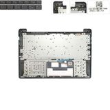  Bàn phím Toshiba Satellite Pro C40H V6507B US Phím đen Chữ trắng Nút nguồn kèm C Xanh đậm Nhựa & C40 C40G C40J (ORG +) 