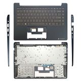  Bàn phím Toshiba Satellite Pro C40H V6507B US Phím đen Chữ trắng Nút nguồn kèm C Xanh đậm Nhựa & C40 C40G C40J (ORG +) 