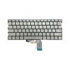  Bàn phím Xiaomi Mi Notebook Air 13 MK10000039161 US Phím bạc Chữ đen Đèn Không khung Nút nguồn (ORG +) 
