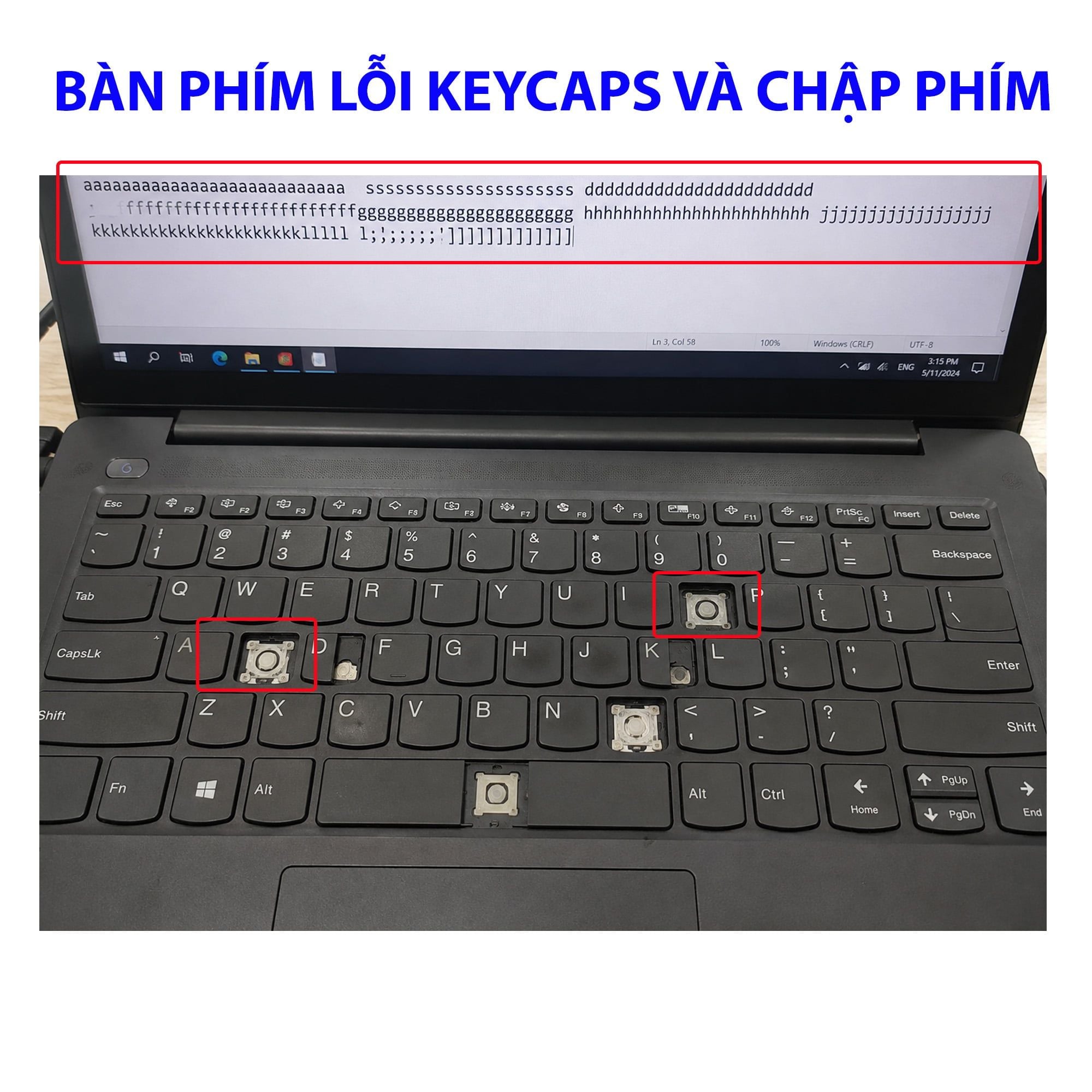  Thay Bàn phím Laptop 